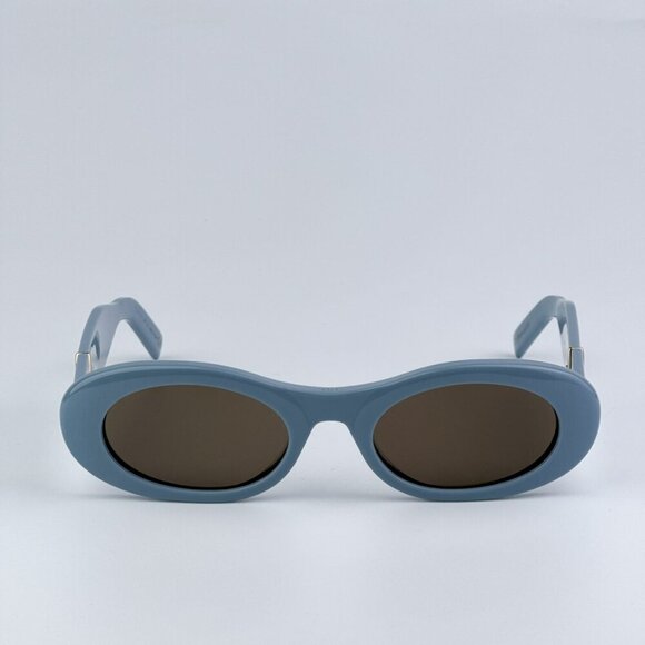 Dior CD DIAMOND EDITION R11 30F0 BRAND NEW Sunglasses Blue Brown Unisex Cat Eye - Picture 6 of 11